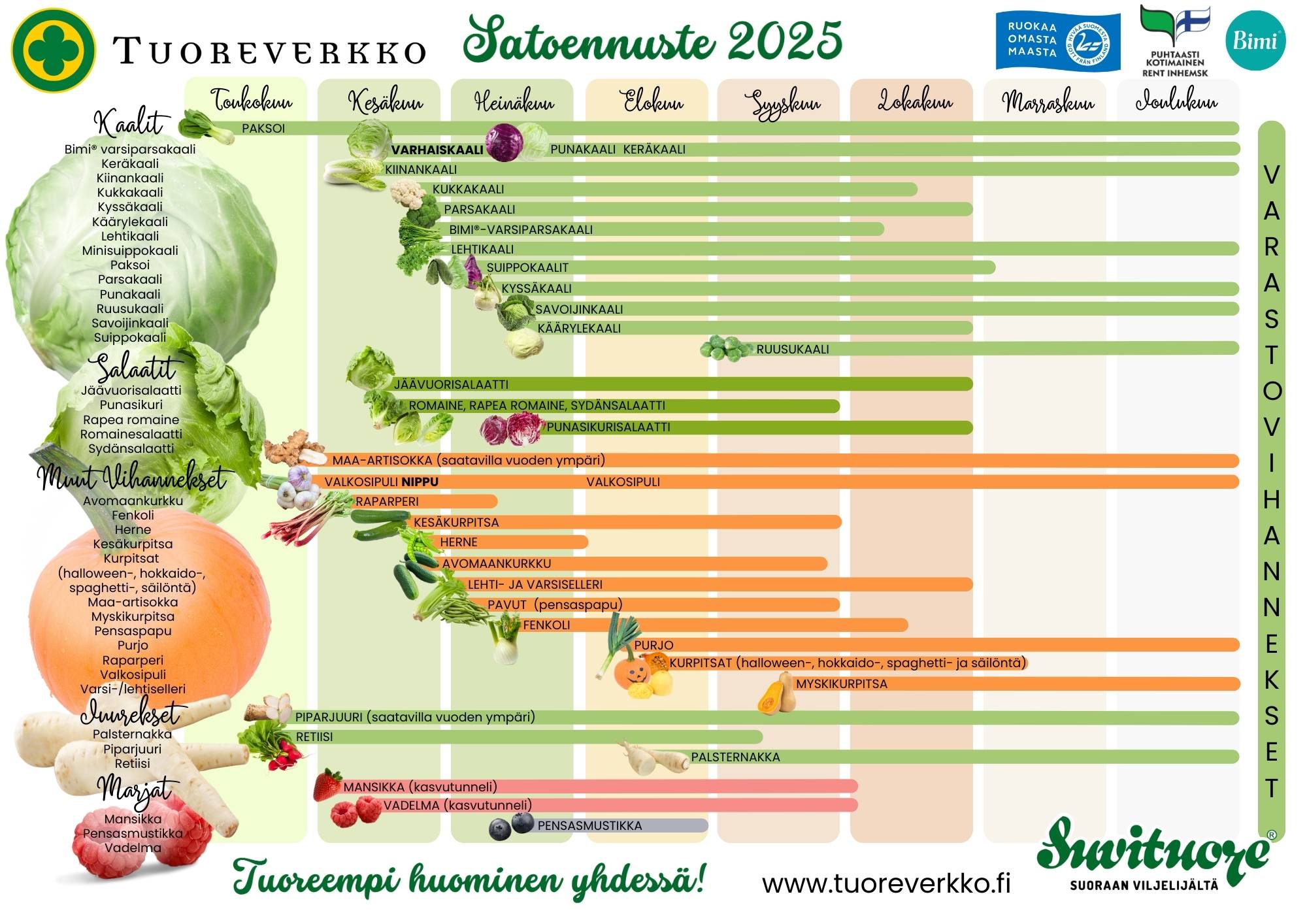 Satoennuste 2025